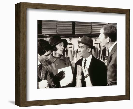 Louis de Funès: Faites Sauter La Banque !, 1963-Marcel Dole-Framed Photographic Print