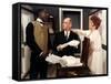 Louis de Funès, Ibrahim Seck and Lyne Chardonnet: Le Tatoué, 1968-Marcel Dole-Framed Stretched Canvas