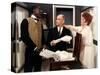 Louis de Funès, Ibrahim Seck and Lyne Chardonnet: Le Tatoué, 1968-Marcel Dole-Stretched Canvas