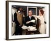 Louis de Funès, Ibrahim Seck and Lyne Chardonnet: Le Tatoué, 1968-Marcel Dole-Framed Photographic Print