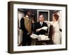 Louis de Funès, Ibrahim Seck and Lyne Chardonnet: Le Tatoué, 1968-Marcel Dole-Framed Photographic Print