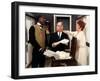 Louis de Funès, Ibrahim Seck and Lyne Chardonnet: Le Tatoué, 1968-Marcel Dole-Framed Photographic Print