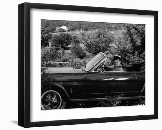 Louis de Funès: Le Gendarme de Saint-Tropez, 1964-Marcel Dole-Framed Premium Photographic Print