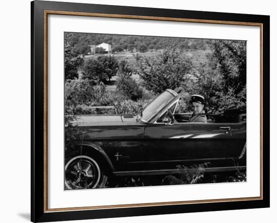 Louis de Funès: Le Gendarme de Saint-Tropez, 1964-Marcel Dole-Framed Photographic Print