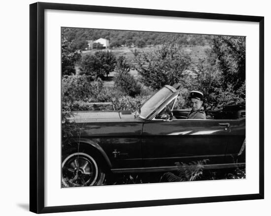 Louis de Funès: Le Gendarme de Saint-Tropez, 1964-Marcel Dole-Framed Photographic Print