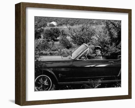 Louis de Funès: Le Gendarme de Saint-Tropez, 1964-Marcel Dole-Framed Photographic Print