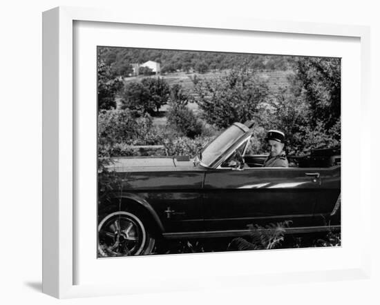 Louis de Funès: Le Gendarme de Saint-Tropez, 1964-Marcel Dole-Framed Photographic Print