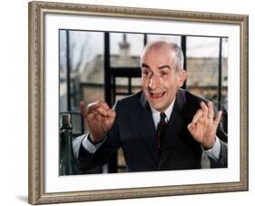 Louis de Funès: Le Tatoué, 1968-Marcel Dole-Framed Photographic Print