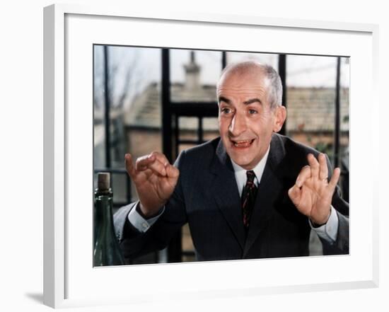 Louis de Funès: Le Tatoué, 1968-Marcel Dole-Framed Photographic Print