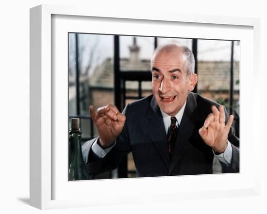 Louis de Funès: Le Tatoué, 1968-Marcel Dole-Framed Photographic Print