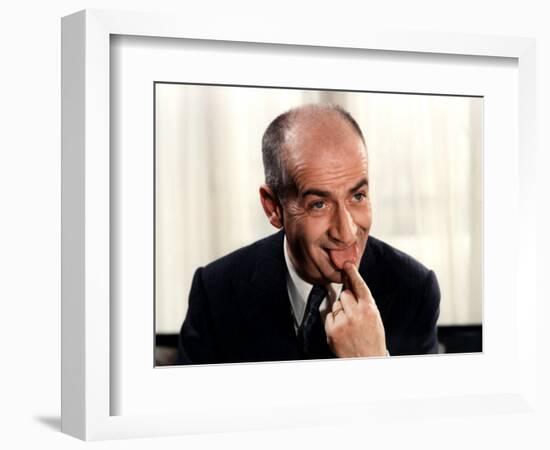 Louis de Funès: Le Tatoué, 1968-Marcel Dole-Framed Photographic Print