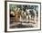 Louis de Funès, Michel Galabru, Jean Lefevre and Christian Marin: Le Gendarme de Saint-Tropez, 1964-Marcel Dole-Framed Photographic Print