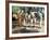 Louis de Funès, Michel Galabru, Jean Lefevre and Christian Marin: Le Gendarme de Saint-Tropez, 1964-Marcel Dole-Framed Photographic Print