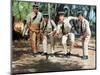 Louis de Funès, Michel Galabru, Jean Lefevre and Christian Marin: Le Gendarme de Saint-Tropez, 1964-Marcel Dole-Mounted Photographic Print