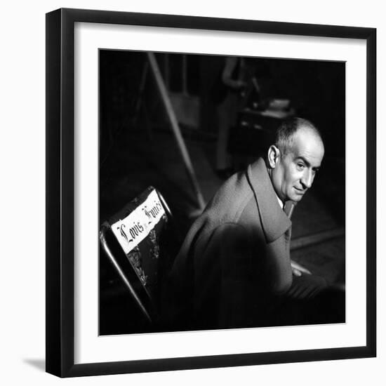 Louis De Funès-Marcel Begoin-Framed Photographic Print