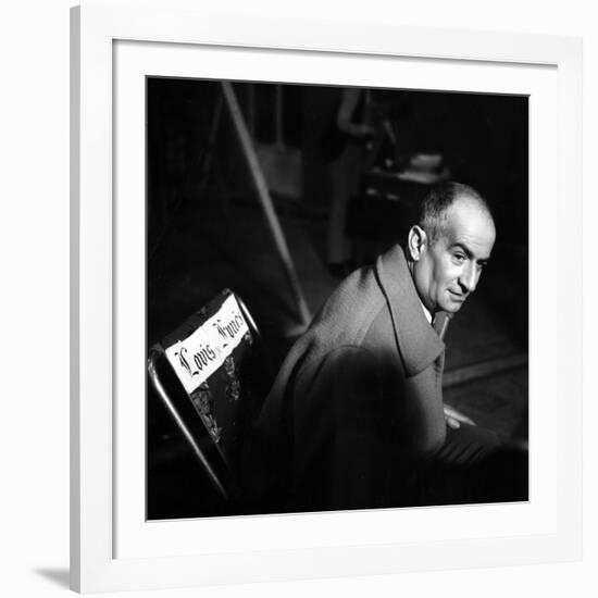 Louis De Funès-Marcel Begoin-Framed Photographic Print