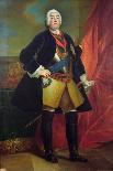 Portrait of Augustus III of Poland-Louis de Silvestre-Giclee Print