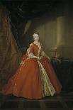 Portrait of Maria Josepha, Queen of Poland, Standing Three-Quarter Length-Louis de Silvestre-Giclee Print