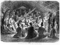 Musical Soiree in Laos, 1867-Louis Delaporte-Giclee Print