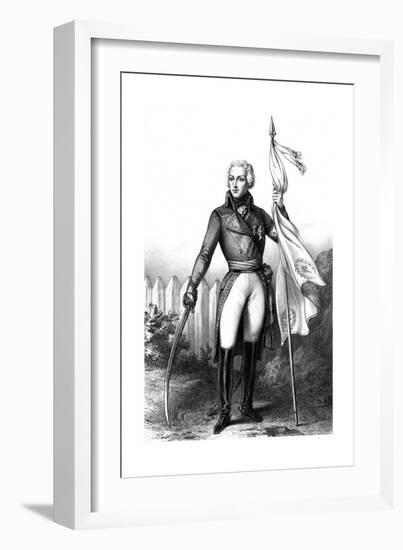 Louis, Duc D'Enghien-A Lacauchie-Framed Giclee Print