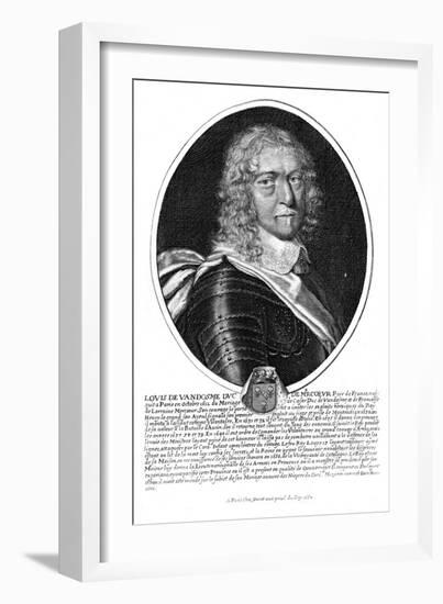 Louis Duc de Mercoeur-null-Framed Art Print