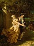 Lovelace Abducting Clarissa Harlowe, 1867-Louis Edouard Dubufe-Giclee Print