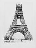 Album on the Work of Construction of the Eiffel Tower-Louis-Emile Durandelle-Framed Giclee Print