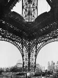 Album on the Work of Construction of the Eiffel Tower-Louis-Emile Durandelle-Framed Giclee Print