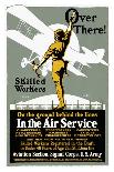 Join the Aviation Section of the Signal Corps-Louis Fancher-Framed Stretched Canvas