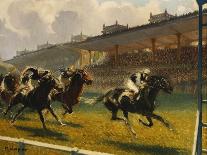 Grand Prix de Longchamp, 1932-Louis Ferdinand Malespina-Giclee Print