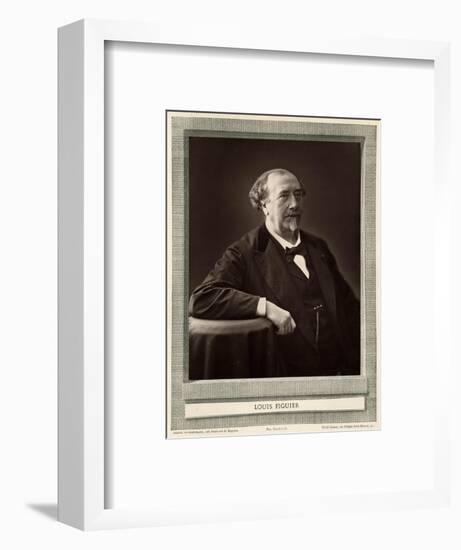 Louis Figuier (Nadar)-null-Framed Art Print