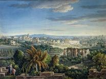 Panorama of Sarayburnu-Louis-Francois Cassas-Stretched Canvas