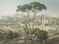 View of the Celian Hill, Rome, C.1800-Louis-Francois Cassas-Giclee Print