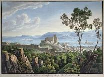 Panorama of Sarayburnu-Louis-Francois Cassas-Stretched Canvas