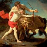 The Education of Achilles-Louis Francois Lagrenee-Giclee Print