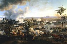 Battle of the Pyramids, July 21, 1798, Napoleon Egyptian Campaign, 1806-Louis Francois Lejeune-Art Print