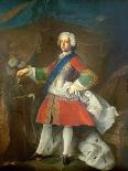 Prince Charles Edward Louis Philip Casimir Stuart (Bonnie Prince Charlie) (1720-88)-Louis Gabriel Blanchet-Framed Stretched Canvas