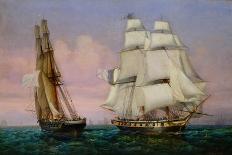 Return from Elba, circa 1852-Louis Garneray-Giclee Print