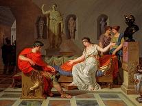 Cleopatra and Octavian, 1787-88-Louis Gauffier-Framed Giclee Print