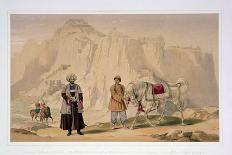 The British Commandant of Shah Shoojan's 2nd Jannah Cavalry and Affhan Troopers of the Corps-Louis Hague-Laminated Giclee Print