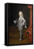 Louis I as Prince of Asturias, 1717-Michel-ange Houasse-Framed Stretched Canvas