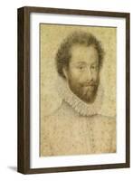 Louis I De Bourbon, Prince of Conde-Francois Clouet-Framed Art Print