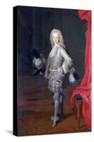 Louis I, Prince of the Asturias, King of Spain, 1717-Michel-ange Houasse-Stretched Canvas