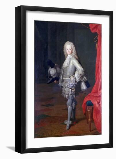 Louis I, Prince of the Asturias, King of Spain, 1717-Michel-ange Houasse-Framed Giclee Print