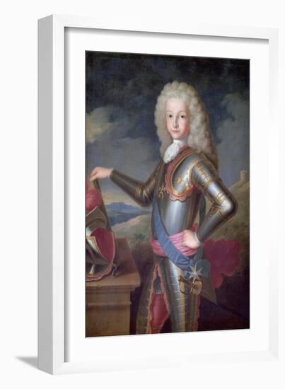 Louis I, Prince of the Asturias, King of Spain, C1700-1730-Michel-ange Houasse-Framed Giclee Print