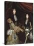 Louis II de Bourbon, 4° prince de Condé, dit le Grand Condé (1621-1686) et son fils aîné-Claude Lefebvre-Stretched Canvas