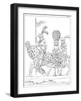 Louis II Duc de Bourbon-null-Framed Art Print