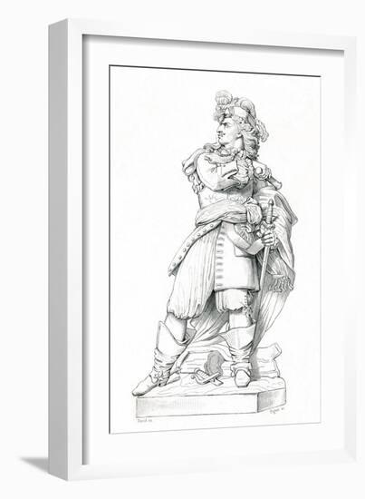 Louis II, Grand Conde-null-Framed Art Print