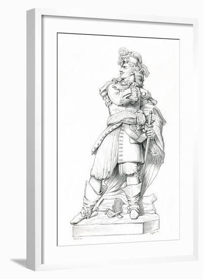 Louis II, Grand Conde-null-Framed Art Print