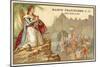 Louis IX of France and the Eighth Crusade, 1270-null-Mounted Giclee Print